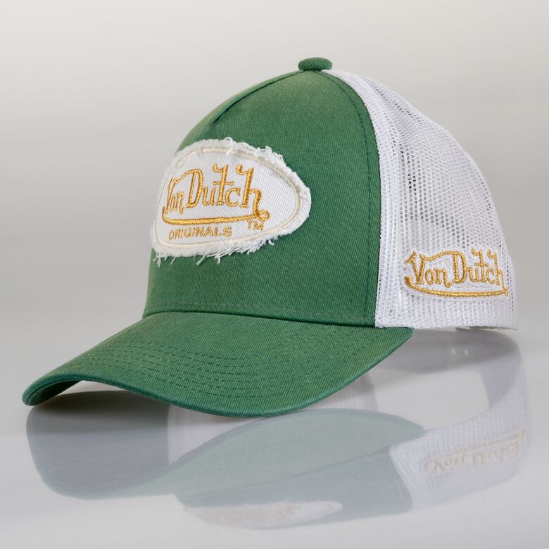 Sale Von Dutch Originals -Trucker Kalmar Cap, drk. green/white F0817666-01284 G&#252;nstige Online Shops